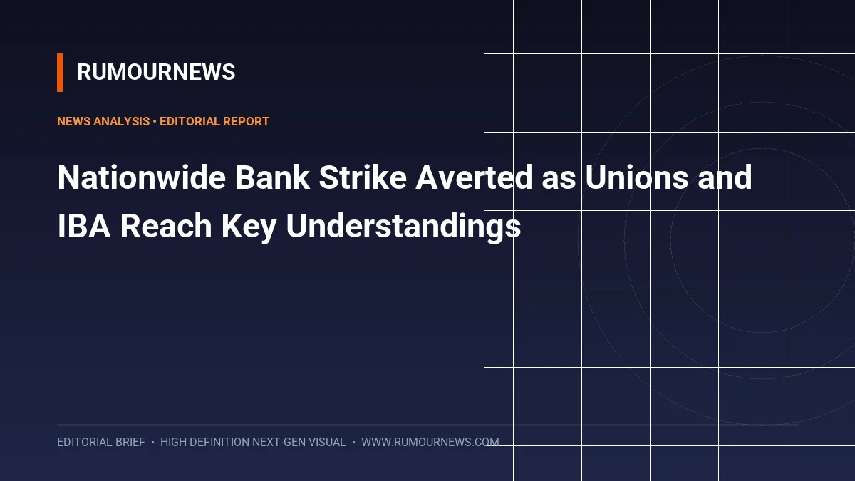 Nationwide Bank Strike Averted as Unions and IBA Reach Key Understandings