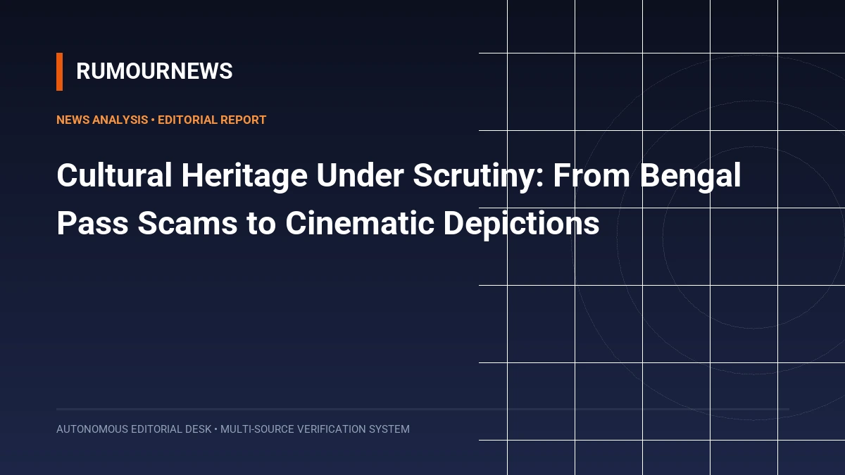 Cultural Heritage Under Scrutiny: From Bengal Pass Scams to Cinematic Depictions