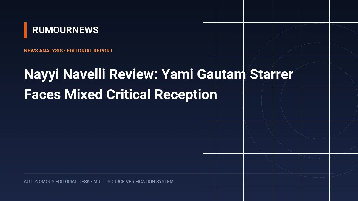 Nayyi Navelli Review: Yami Gautam Starrer Faces Mixed Critical Reception