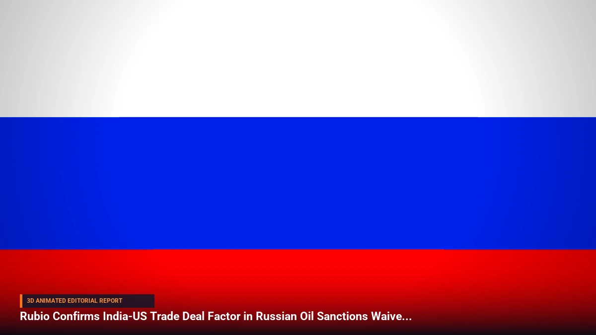 Rubio Confirms India-US Trade Deal Factor in Russian Oil Sanctions Waiver