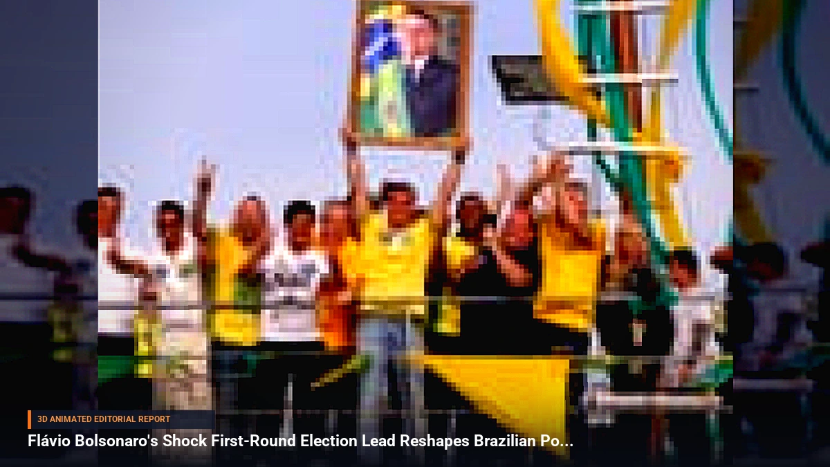 Flávio Bolsonaro's Shock First-Round Election Lead Reshapes Brazilian Politics