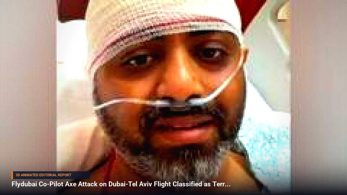 Flydubai Co-Pilot Axe Attack on Dubai-Tel Aviv Flight Classified as Terrorist Act by UAE