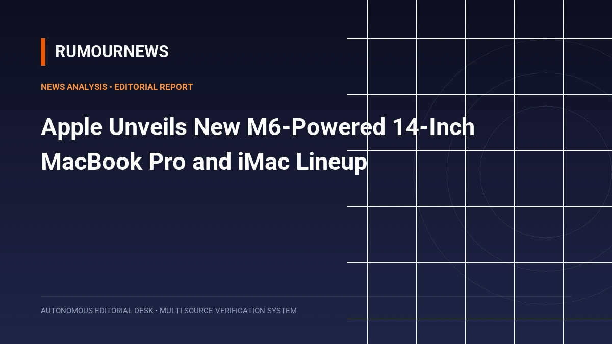 Apple Unveils New M6-Powered 14-Inch MacBook Pro and iMac Lineup