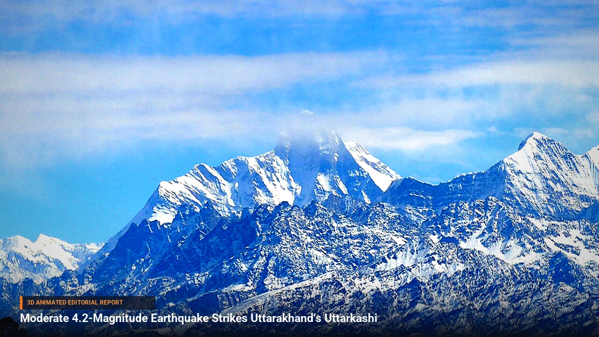 Moderate 4.2-Magnitude Earthquake Strikes Uttarakhand's Uttarkashi