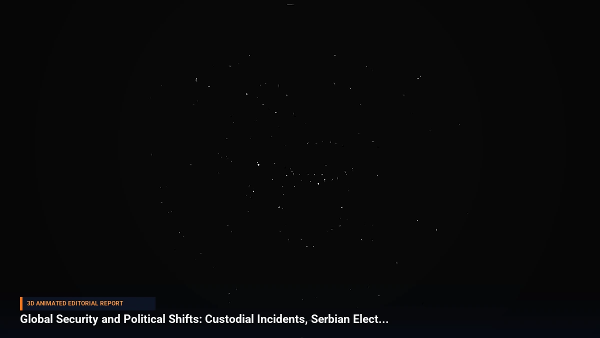 Global Security and Political Shifts: Custodial Incidents, Serbian Elections, and Communal Violence