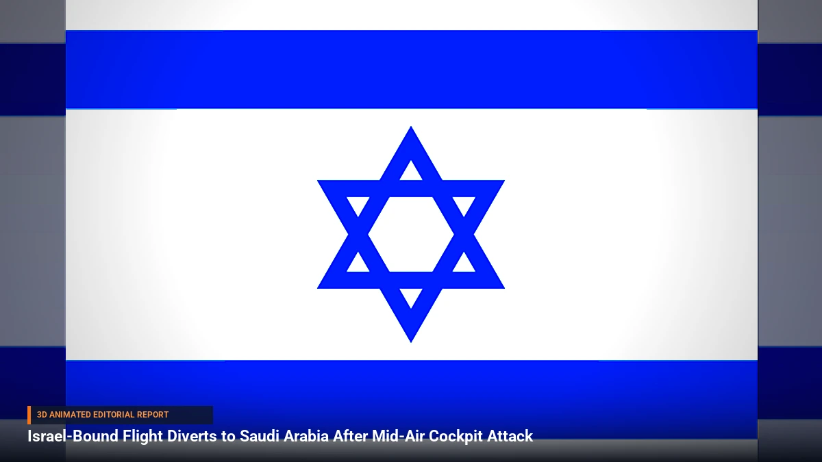 Israel-Bound Flight Diverts to Saudi Arabia After Mid-Air Cockpit Attack