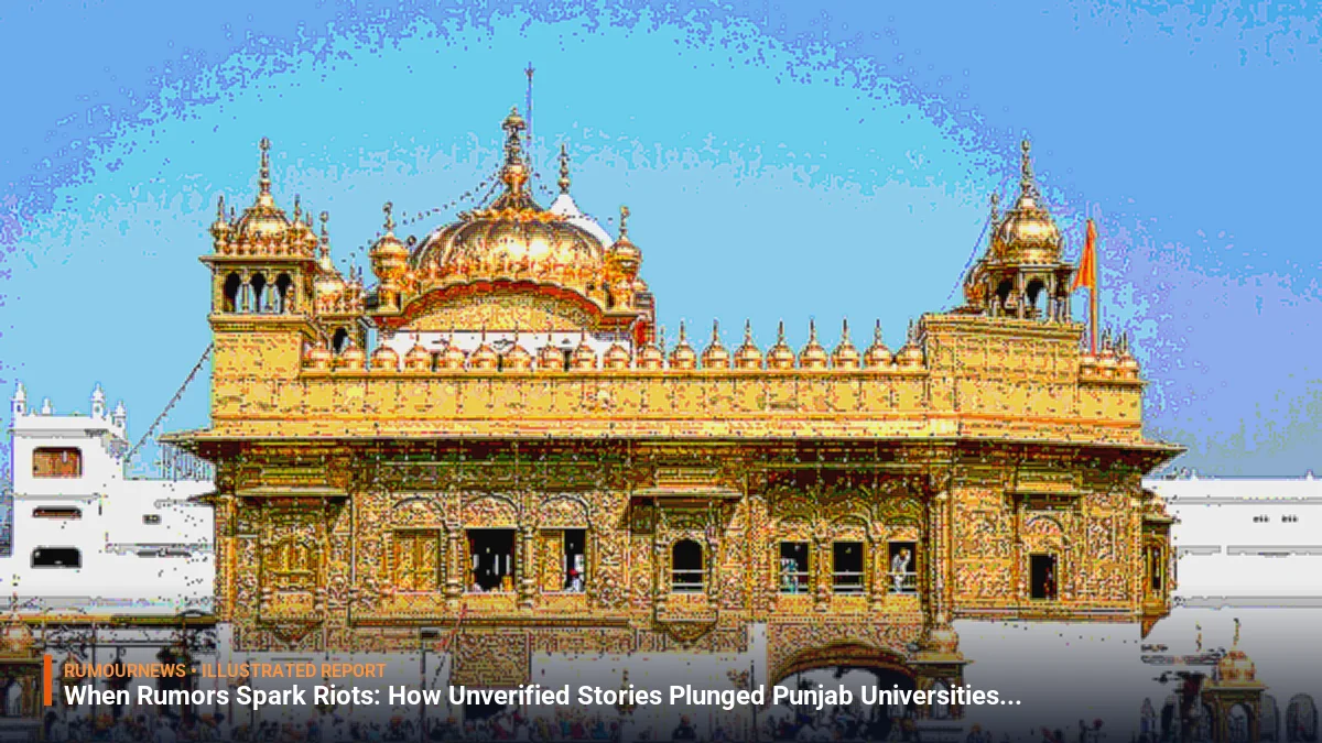 When Rumors Spark Riots: How Unverified Stories Plunged Punjab Universities Into Chaos