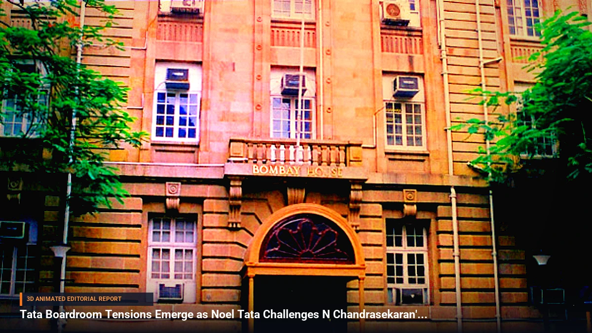 Tata Boardroom Tensions Emerge as Noel Tata Challenges N Chandrasekaran's Reappointment