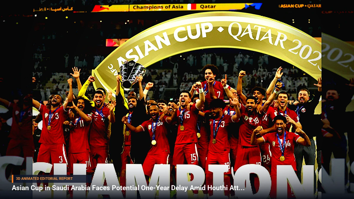 Asian Cup in Saudi Arabia Faces Potential One-Year Delay Amid Houthi Attacks