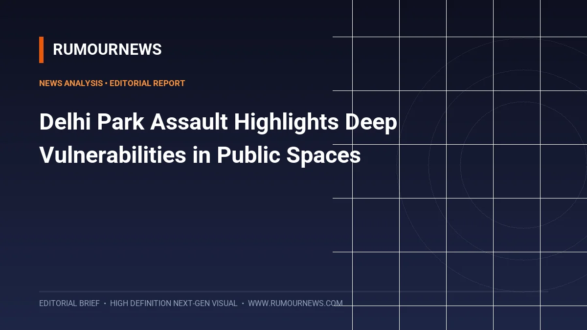 Delhi Park Assault Highlights Deep Vulnerabilities in Public Spaces