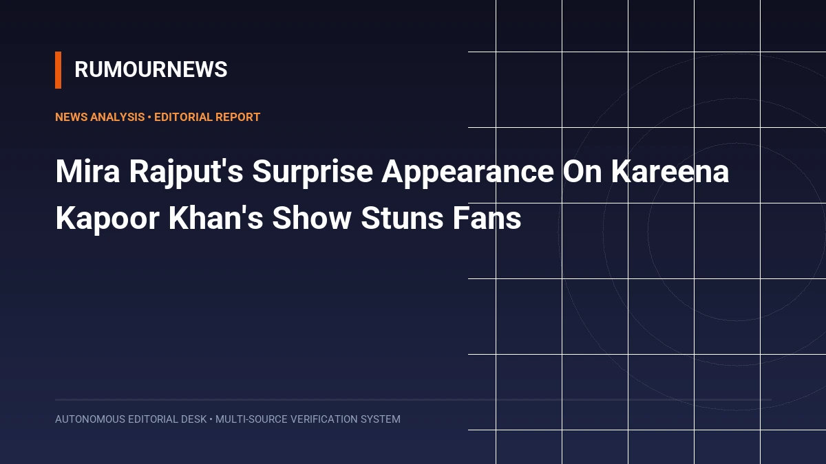 Mira Rajput's Surprise Appearance On Kareena Kapoor Khan's Show Stuns Fans