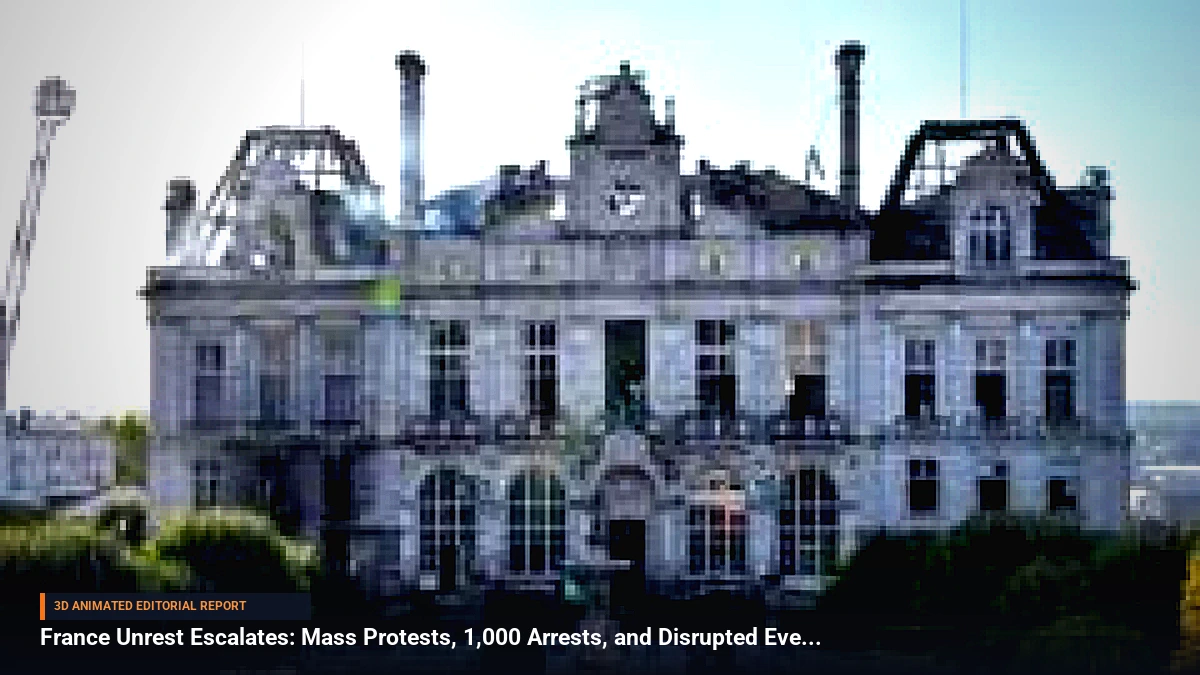 France Unrest Escalates: Mass Protests, 1,000 Arrests, and Disrupted Events