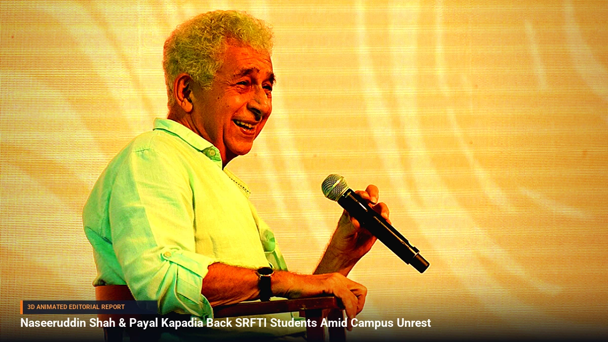 Naseeruddin Shah & Payal Kapadia Back SRFTI Students Amid Campus Unrest