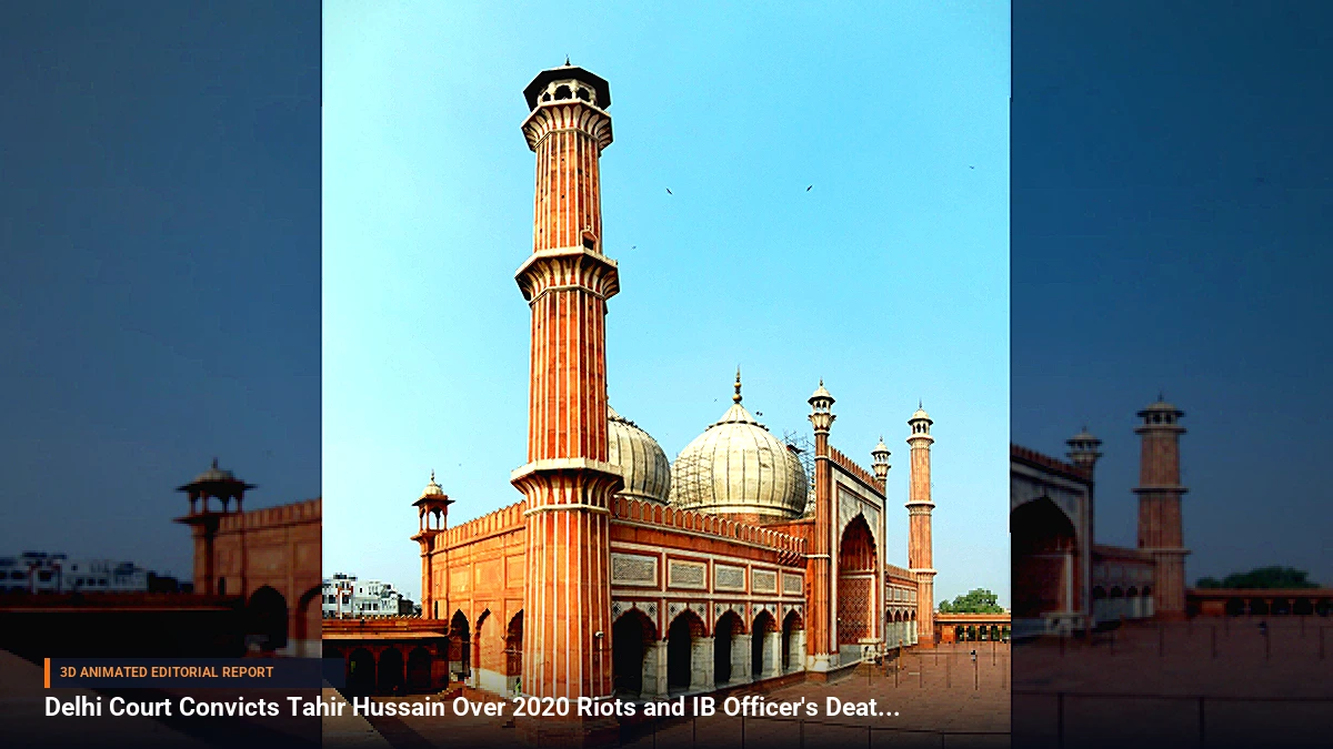 Delhi Court Convicts Tahir Hussain Over 2020 Riots and IB Officer's Death