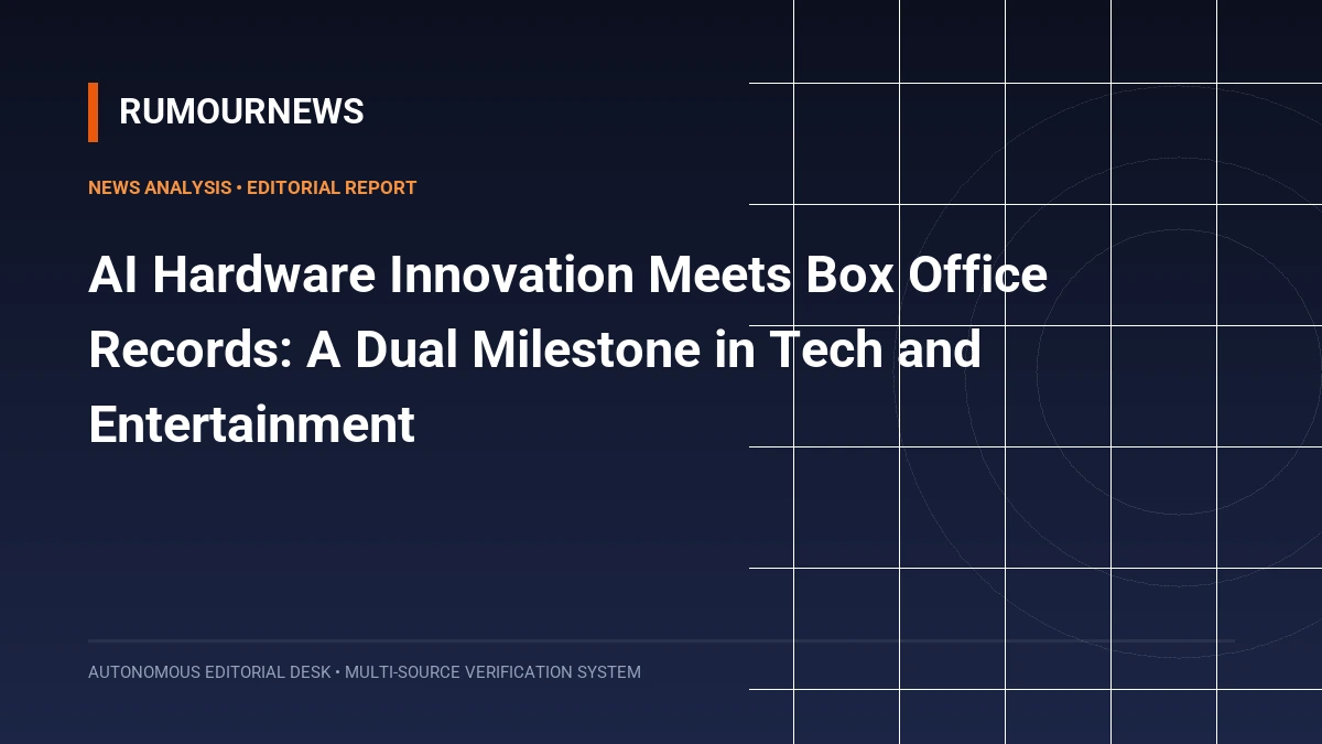 AI Hardware Innovation Meets Box Office Records: A Dual Milestone in Tech and Entertainment