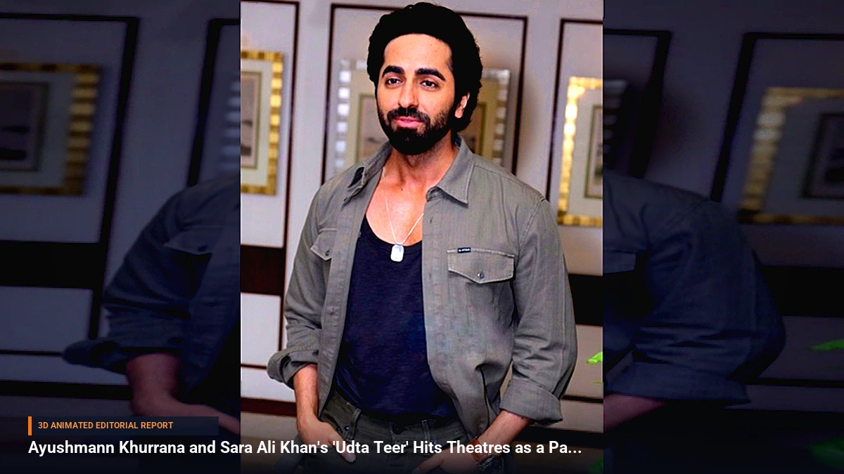 Ayushmann Khurrana and Sara Ali Khan's 'Udta Teer' Hits Theatres as a Patriotic Spy Comedy