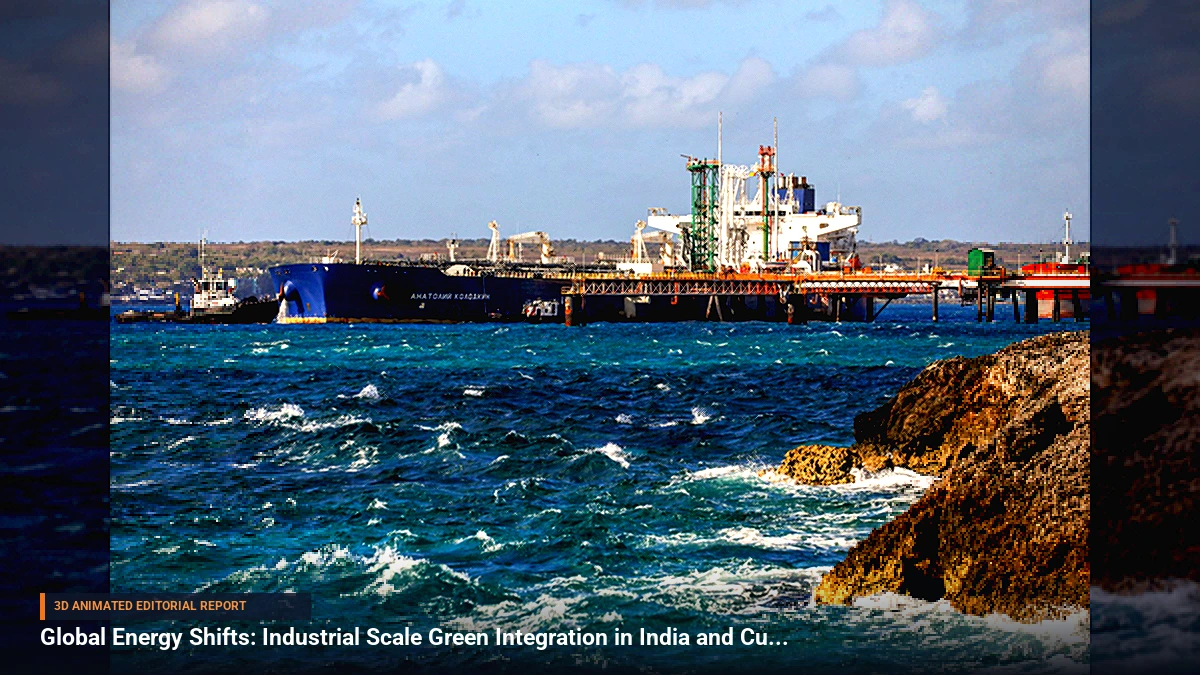 Global Energy Shifts: Industrial Scale Green Integration in India and Cuba