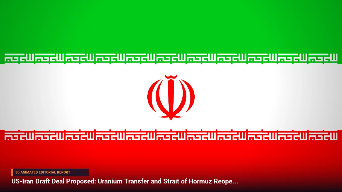 US-Iran Draft Deal Proposed: Uranium Transfer and Strait of Hormuz Reopening Considered