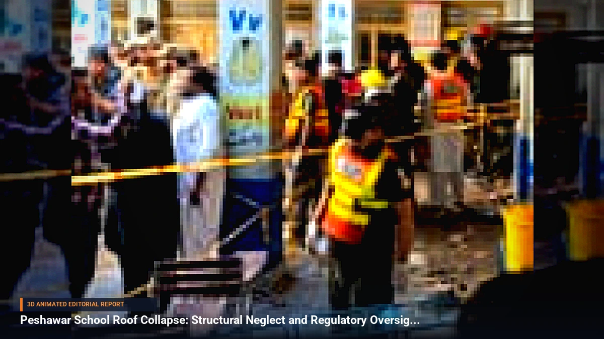 Peshawar School Roof Collapse: Structural Neglect and Regulatory Oversight