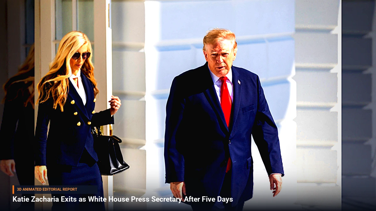 Katie Zacharia Exits as White House Press Secretary After Five Days