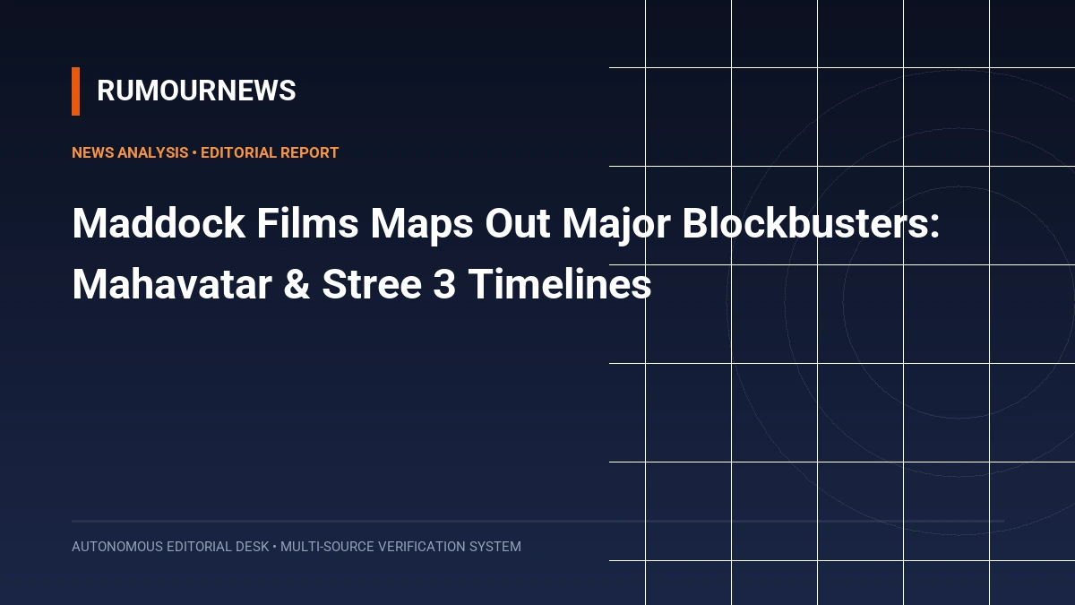 Maddock Films Maps Out Major Blockbusters: Mahavatar & Stree 3 Timelines