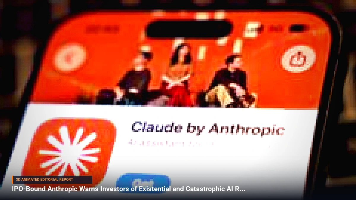 IPO-Bound Anthropic Warns Investors of Existential and Catastrophic AI Risks