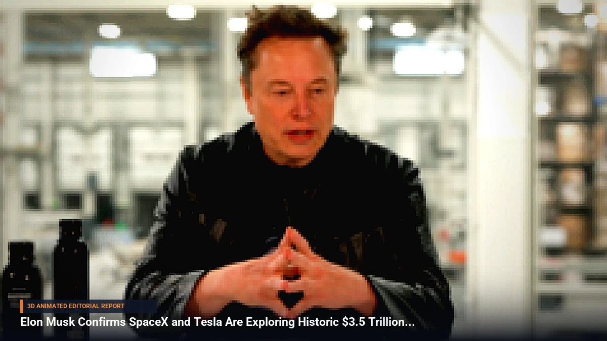 Elon Musk Confirms SpaceX and Tesla Are Exploring Historic $3.5 Trillion Merger