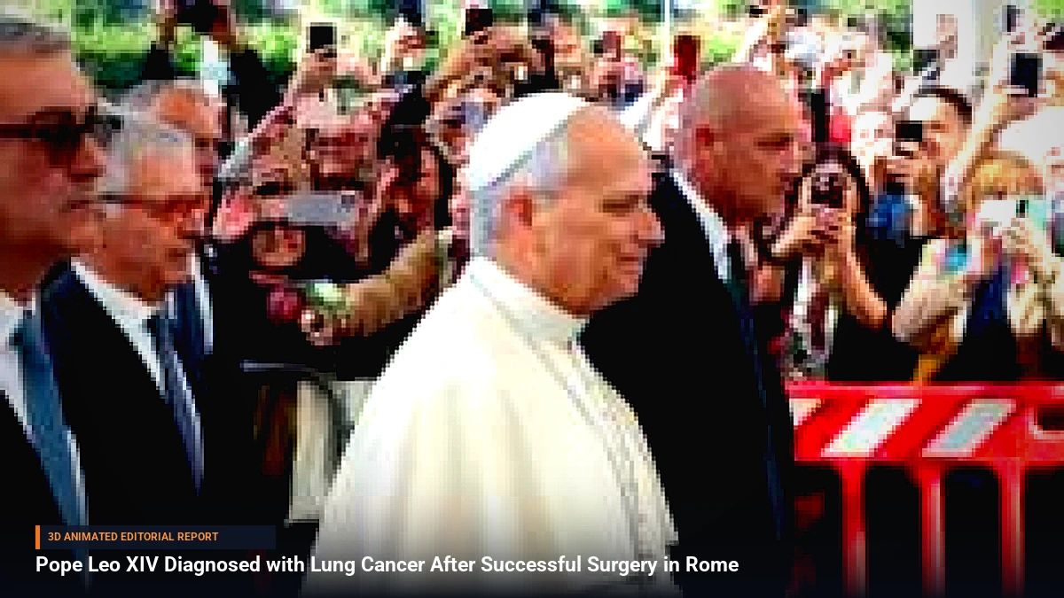 Pope Leo XIV Diagnosed with Lung Cancer After Successful Surgery in Rome