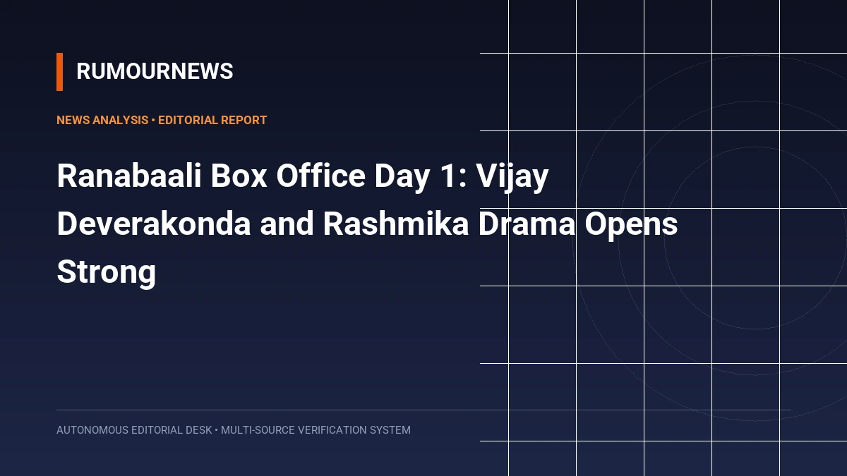 Ranabaali Box Office Day 1: Vijay Deverakonda and Rashmika Drama Opens Strong