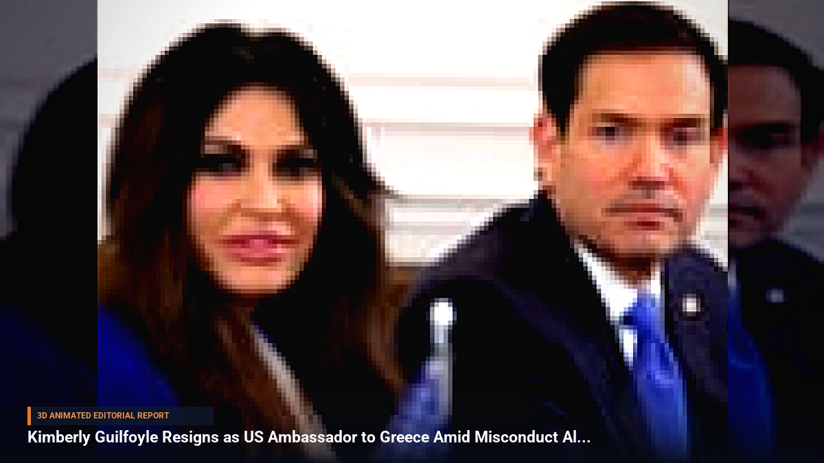 Kimberly Guilfoyle Resigns as US Ambassador to Greece Amid Misconduct Allegations
