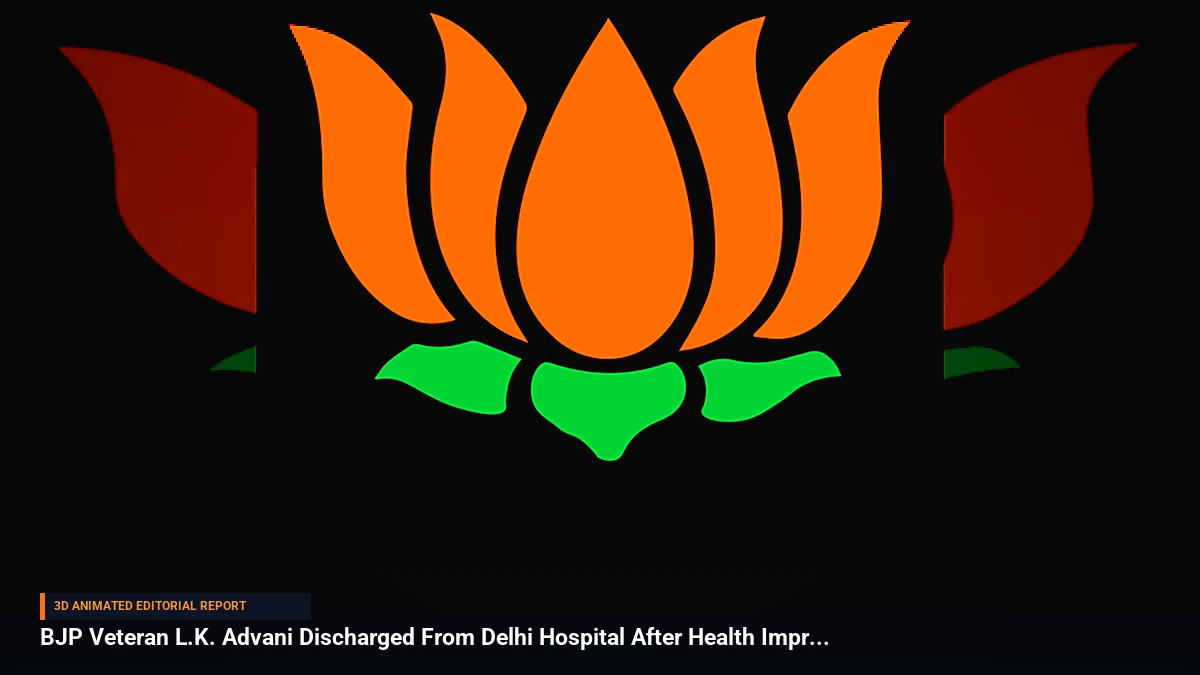 BJP Veteran L.K. Advani Discharged From Delhi Hospital After Health Improvement