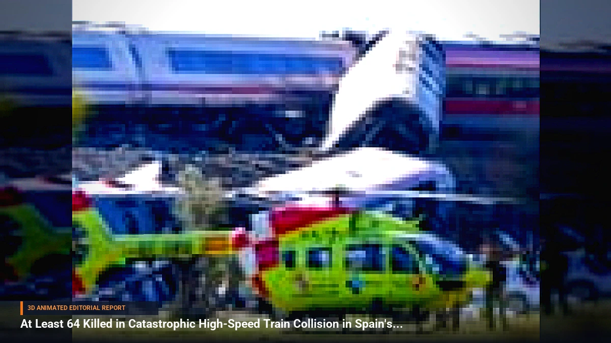 At Least 64 Killed in Catastrophic High-Speed Train Collision in Spain's Toledo Province