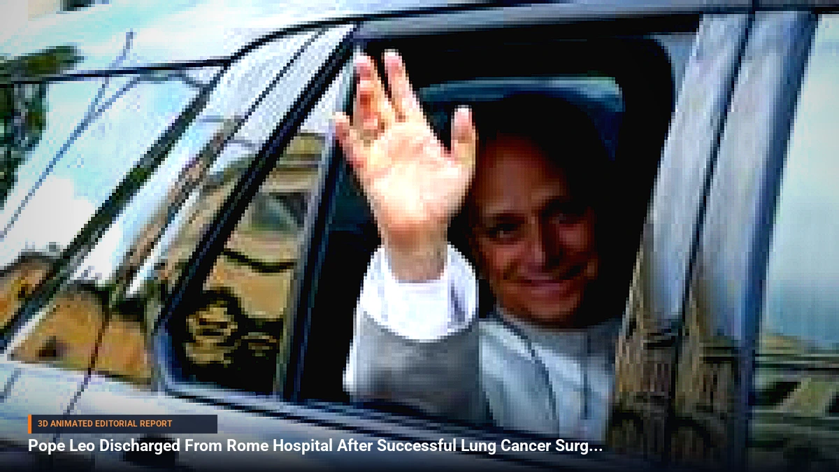 Pope Leo Discharged From Rome Hospital After Successful Lung Cancer Surgery